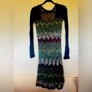 Free People size M, knitwear dress, purple